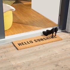 UNBRANDED Predpražnik iz kokosovih vlaken "Hello Sunshine" 