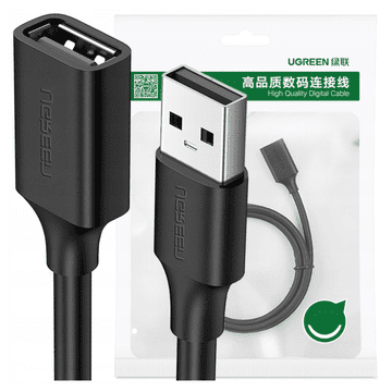 Ugreen UGREEN USB 2.0 KABEL 0,5M PODALJŠEK ZA PERIFERNE NAPRAVE