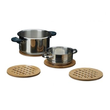 UNBRANDED Set podstavkov 4 okrogli