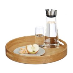 UNBRANDED Servirni pladenj Bamboo Round 