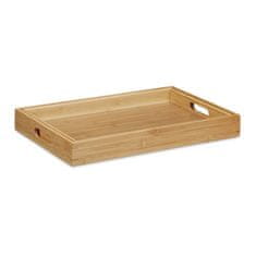 UNBRANDED Set 2 bambusovih servirnih pladnjev 