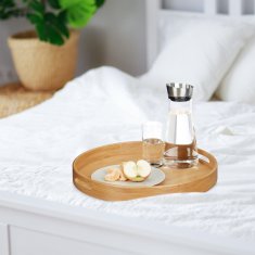 UNBRANDED Servirni pladenj Bamboo Round 