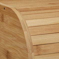 UNBRANDED Košara za kruh s predalom Bamboo 