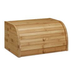 UNBRANDED Košara za kruh s predalom Bamboo 