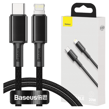 BASEUS BASEUS USB-C KABEL ZA LIGHTNING 20W 5A PD ZA IPHONE 12 13 14 1M