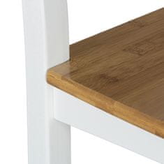 UNBRANDED Otroški stol RUSTICO bel 