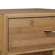 UNBRANDED Stranska mizica s kolesi 