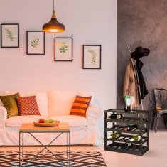 UNBRANDED Leseno stojalo za vino 