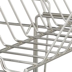 UNBRANDED Stojalo za posodo s košaro za jedilni pribor 
