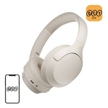 QCY Brezžične slušalke H2 PRO (bele)