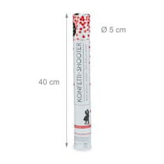 UNBRANDED Konfetni top 40 cm srca 