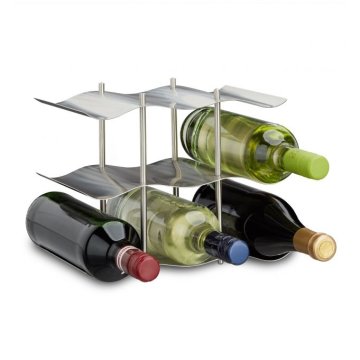 UNBRANDED Stojalo za vino iz nerjavečega jekla