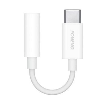 Foneng FONENG AVDIO KABEL 3.5MM JACK NA USB TIP C ZA TELEFONE TABLICE 1M BEL