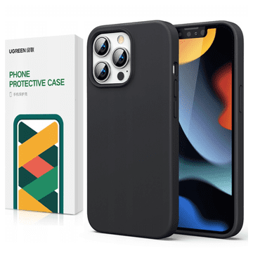 Ugreen Silikonski ovitek 80677 za iPhone 13 Pro Max (črn)