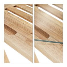 UNBRANDED Kuhinjski voziček iz oreha 