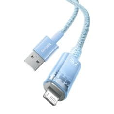 BASEUS Baseus Explorer USB-Lightning hitri polnilni kabel 2,4 A, 1 m (modra)