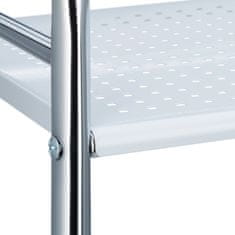 UNBRANDED Kovinski servirni voziček s 3 policami 