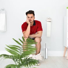 UNBRANDED Stensko držalo za WC ščetke 