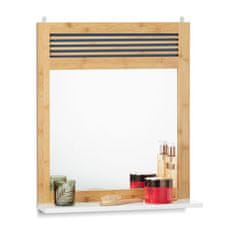 UNBRANDED Stensko ogledalo s polico 