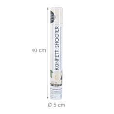 UNBRANDED Konfetni top beli cvetni listi vrtnice 