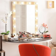 UNBRANDED Stoječe kozmetično ogledalo s povečavo 
