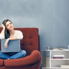 UNBRANDED TV mizica bela s koleščki 