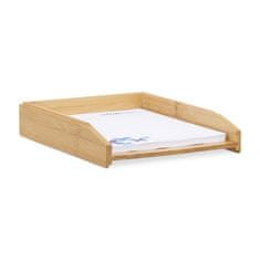 UNBRANDED Nabiralnik iz bambusa, ki ga je mogoče zložiti 
