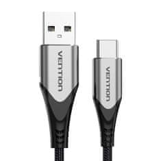 Vention USB kabel 2.0 A na USB-C Vention CODHD 3A 0,5 m siv