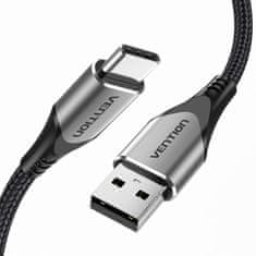 Vention USB kabel 2.0 A na USB-C Vention CODHD 3A 0,5 m siv
