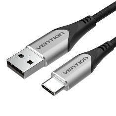 Vention USB kabel 2.0 A na USB-C Vention CODHD 3A 0,5 m siv