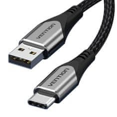 Vention USB kabel 2.0 A na USB-C Vention CODHD 3A 0,5 m siv
