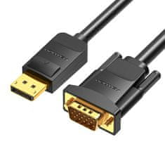 Vention DisplayPort kabel za VGA Vention HBLBI 3 m, 1080P 60 Hz (črn)