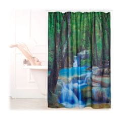 UNBRANDED Zavesa za prho slap 200x180 cm 