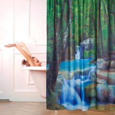 UNBRANDED Zavesa za prho slap 200x180 cm 