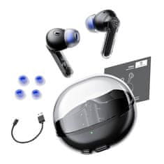 SoundPeats Slušalke TWS Soundpeats Clear (črne)