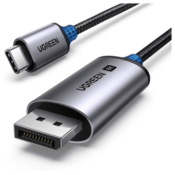 Ugreen UGREEN CM556 USB-C na DisplayPort 8K kabel 1 m (črn)