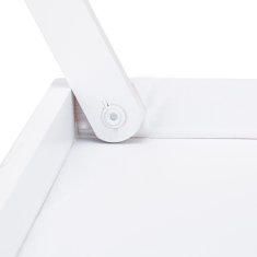 UNBRANDED Posteljni pladenj bambus bela 