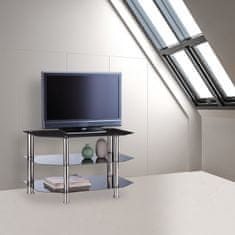 UNBRANDED TV mizica Black Glass 