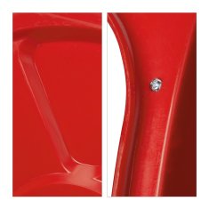 UNBRANDED Prometno ogledalo 60 cm rdeče 