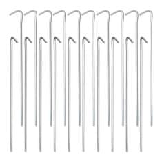 UNBRANDED Klini za šotor Steel set 20 kom 