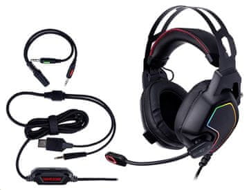 Tracer Gamezone Raptor V2 slušalke, RGB (TRASLU46464)
