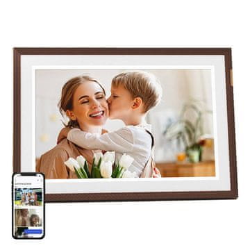 Arzopa DIGITALNI OKVIR ZA FOTOGRAFIJE ARZOPA D10 (TEMNO RJAV) 10.1