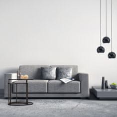 UNBRANDED Komplet steklenih klubskih mizic 2 