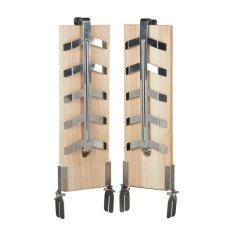 UNBRANDED Komplet 2 stranskih desk za cel losos na žaru 