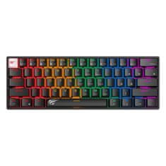 Havit Havit KB903L žična mehanska/igralna RGB tipkovnica (črna) (QWERTY)