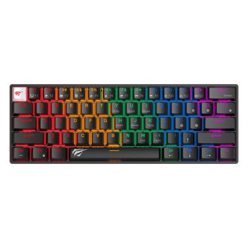 Havit Havit KB903L žična mehanska/igralna RGB tipkovnica (črna) (QWERTY)