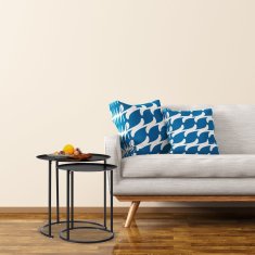 UNBRANDED Okrogla klubska mizica, set 2 