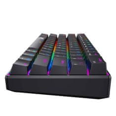 Havit Havit KB903L žična mehanska/igralna RGB tipkovnica (črna) (QWERTY)