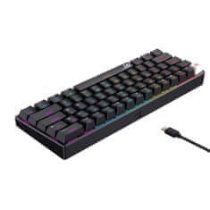 Havit Havit KB903L žična mehanska/igralna RGB tipkovnica (črna) (QWERTY)
