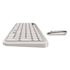Havit Havit KB254GCM 2-v-1 brezžični igralni komplet: tipkovnica + miška (siva) (QWERTY)